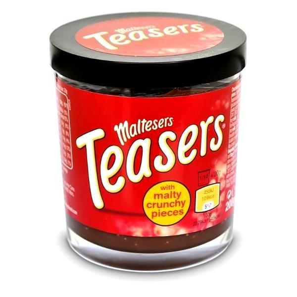 Шоколадная паста Maltesers Teasers 200 гр., стекло