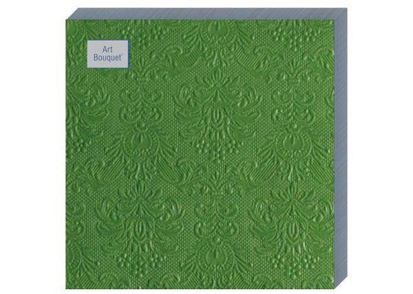 Салфетки бумажные Art Bouquet Барокко летняя трава 3 слоя 33х33 см. 16 шт., пленка