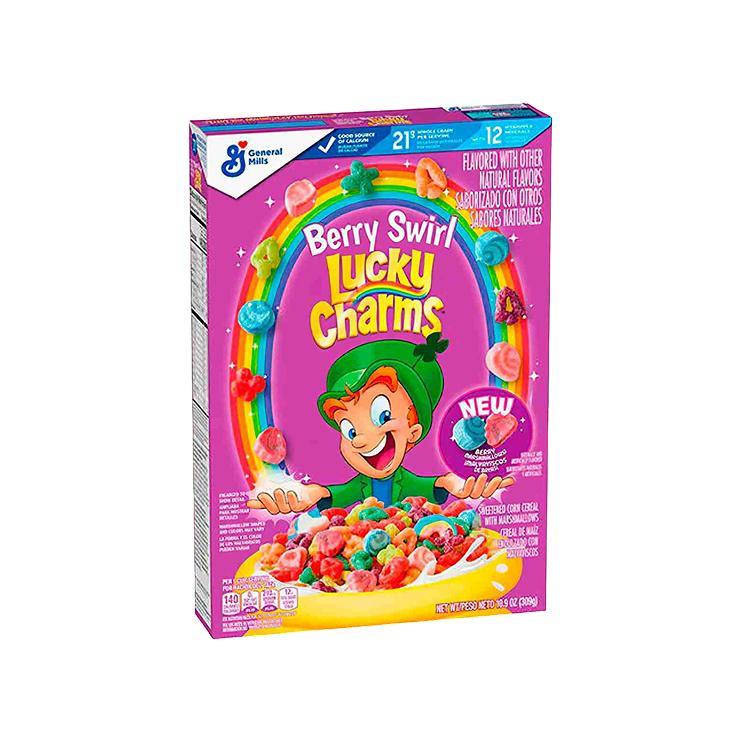 Завтрак готовый Lucky Charms Berry Swirl 309 гр., картон
