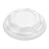 Крышка одноразовая пластиковая Кадо Прим для креманки, круглая, d=110 мм., прозрачная, ОПС, картон