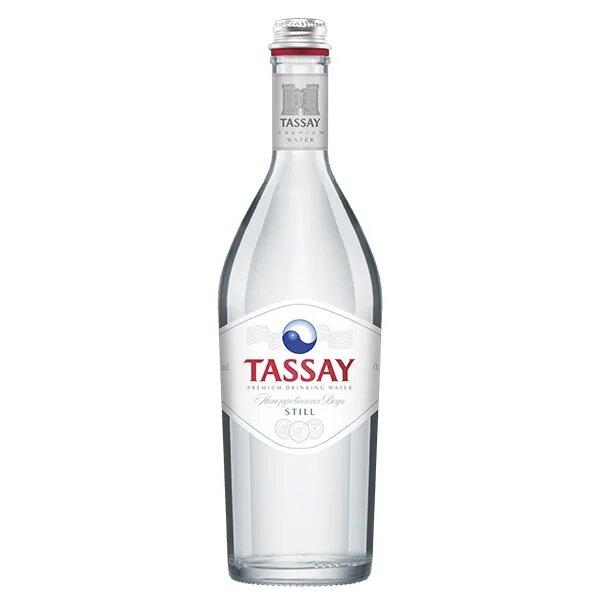 Вода негазированная Tassay 750 мл., стекло