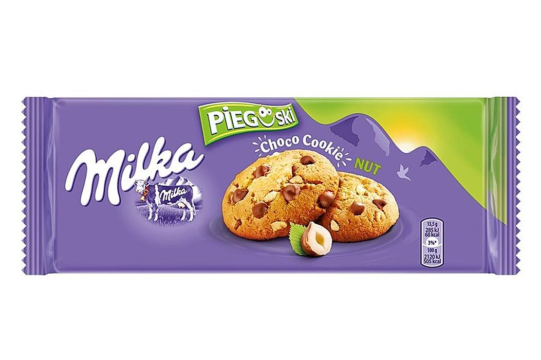 Печенье Milka Choco Cookie NUT 135 гр., флоу-пак