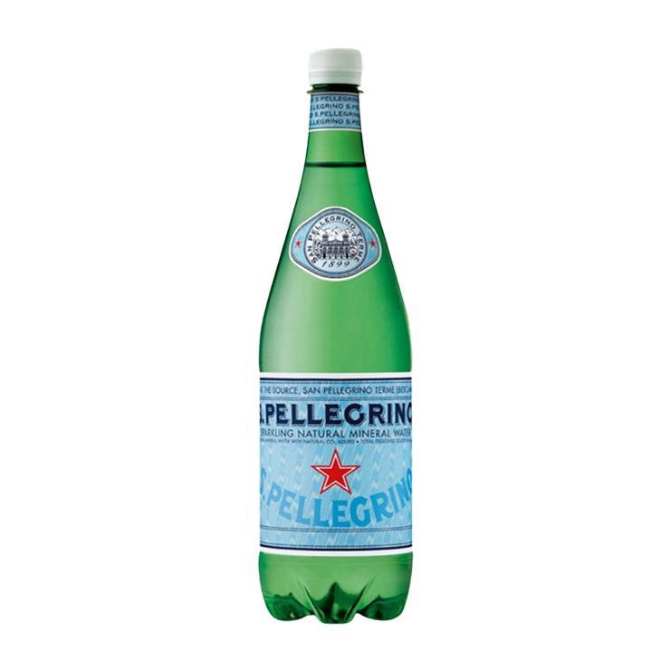 Вода газированная S. Pellegrino натуральная 1 л., ПЭТ