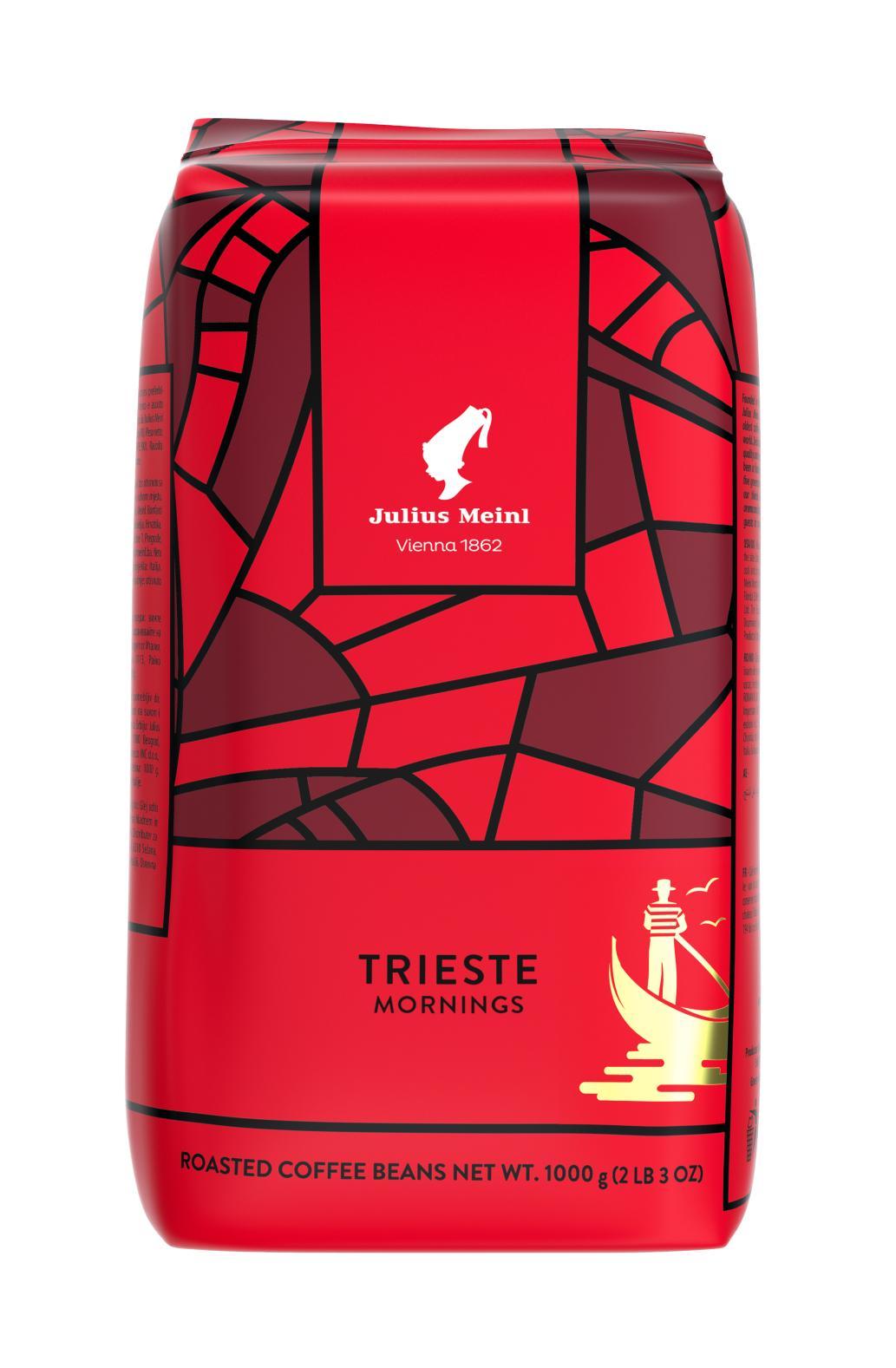 Кофе Julius Meinl Trieste Mornings в зернах 1 кг., флоу-пак