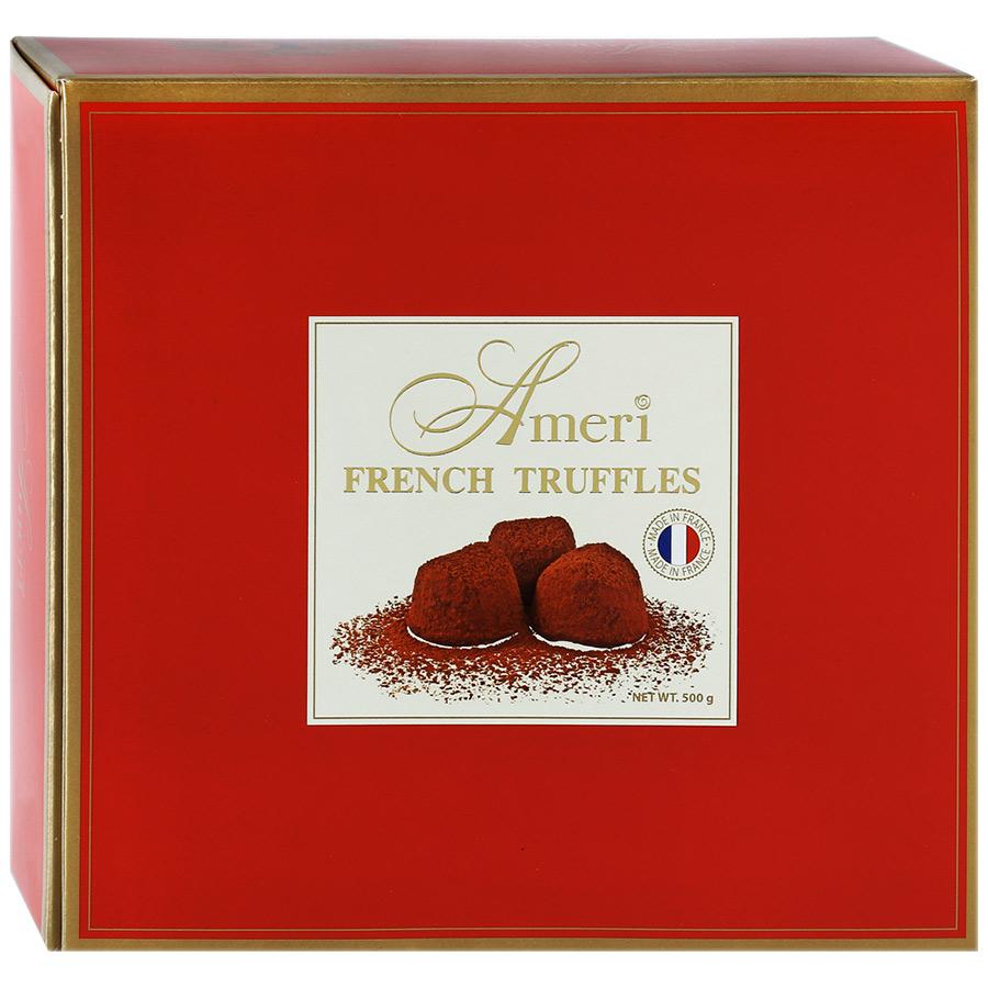 Конфеты Ameri French Truffles Трюфели классические Королевский пурпур 250 гр., картон