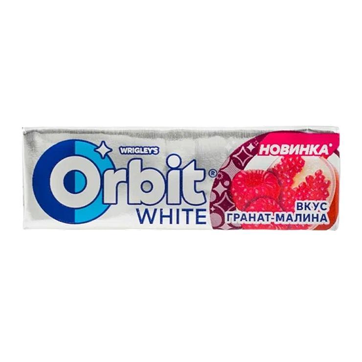Жевательная резинка Orbit Белоснежный Гранат малина 13,6 гр., бумага
