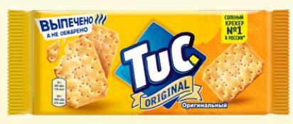 Крекер Tuc с солью 100 гр., флоу-пак