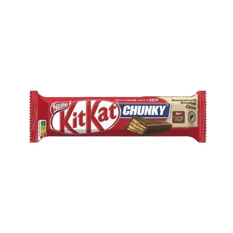 Батончик шоколадный KitKat Chunky 40 гр., флоу-пак