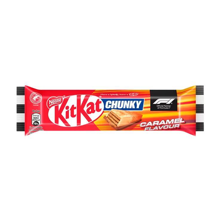 Вафли KitKat CHUNKY Chunky caramel flavour 40 гр., флоу-пак.