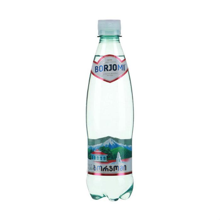 Вода газированная Borjomi минеральная 500 мл., ПЭТ