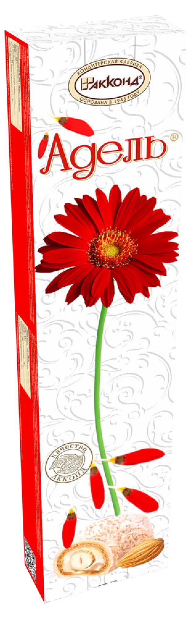 Конфеты Акконд Адель с цельным миндалем 80 гр., картон