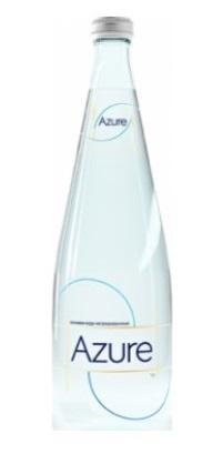 Вода питьевая негазированная Azure 1 л., стекло