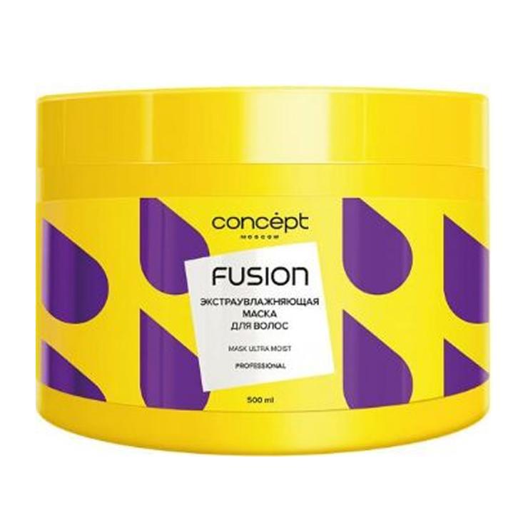 Маска для волос Concept Fusion Ultra Moist экстраувлажняющая 500 мл., банка