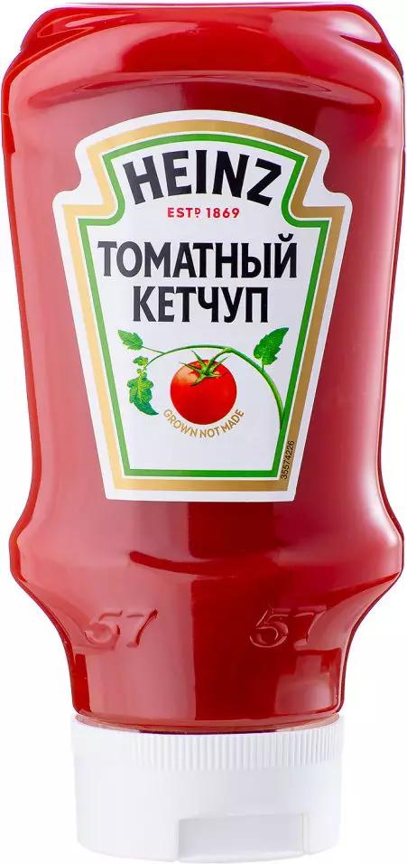 Кетчуп Heinz Томатный 460 гр., ПЭТ