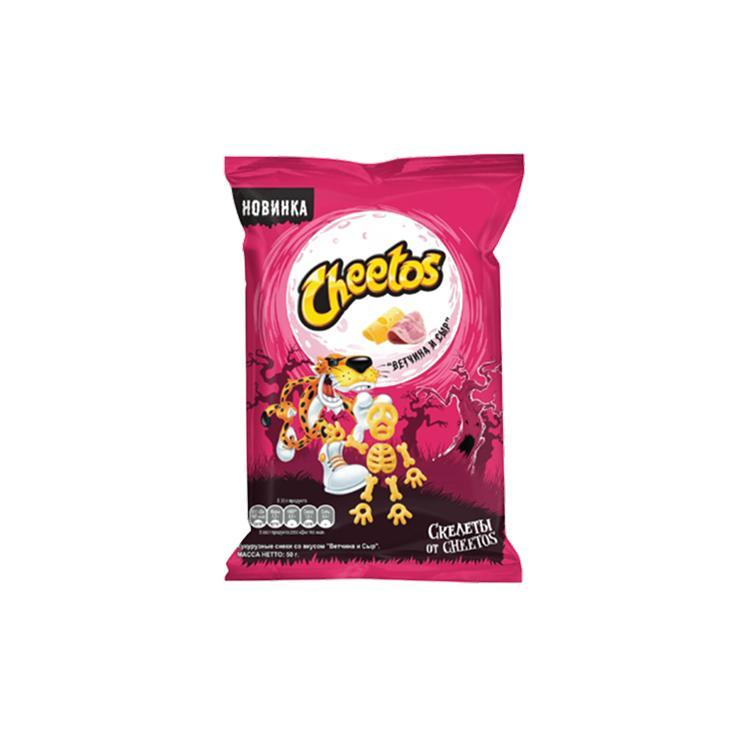 Чипсы Cheetos кукурузные ветчина и сыр 50 гр., флоу-пак