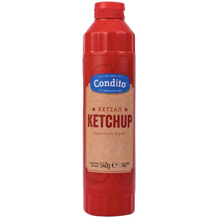 Кетчуп Condito  KETCHUP American style по-американски томатный 540 гр., ПЭТ