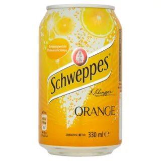 Напиток газированный Schweppes Orange Польша 330 мл., ж/б