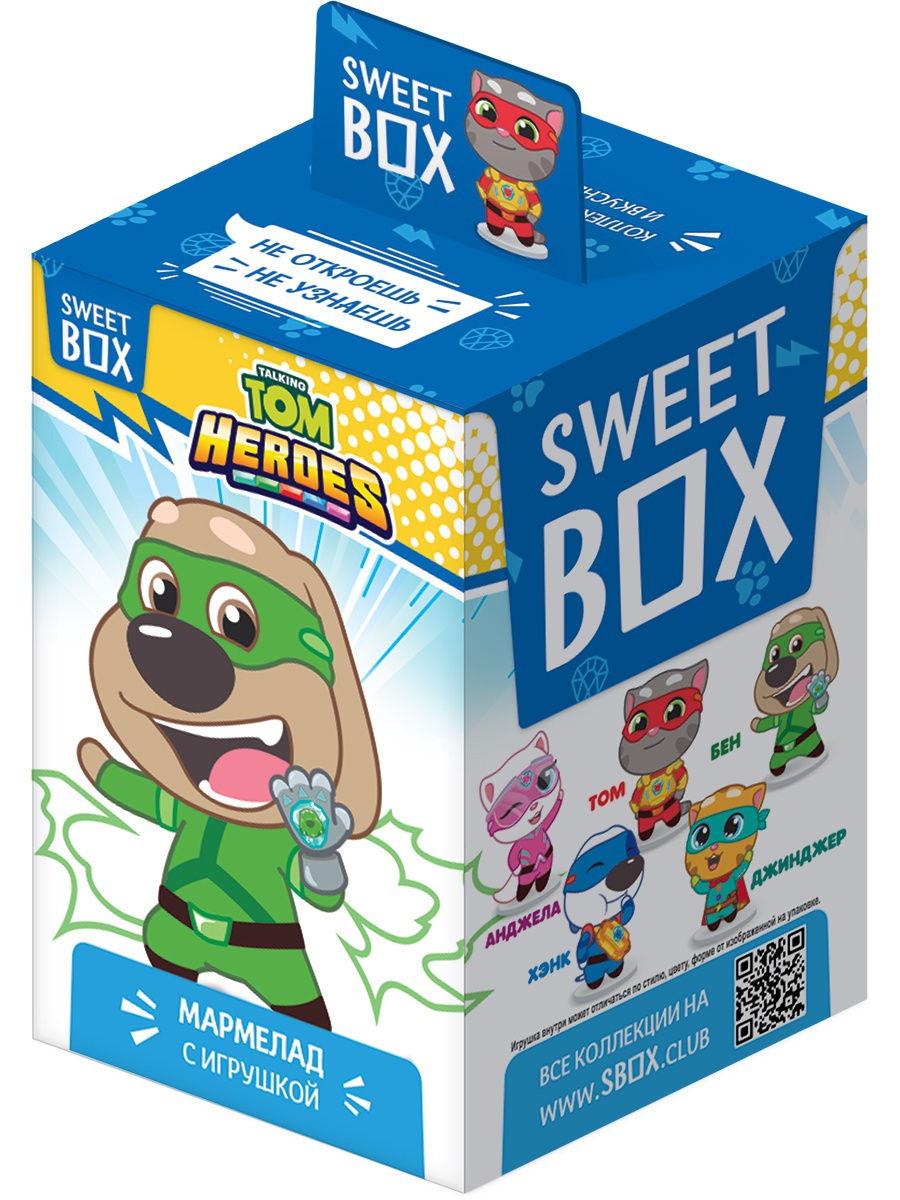Мармелад Sweet Box Говорящий Том с игрушкой 10 гр., картон