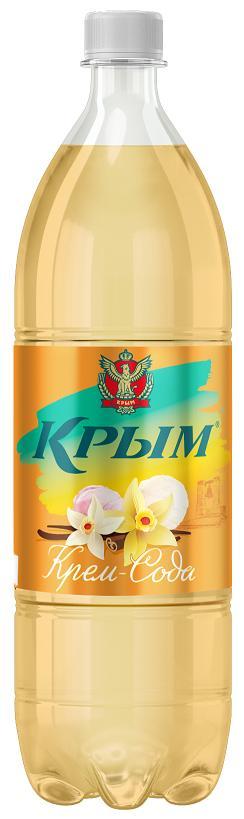 Напиток газированный Крым крем сода 1 л., ПЭТ