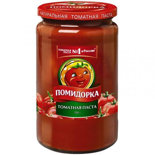 Паста томатная Помидорка 720 гр., стекло