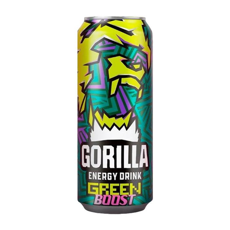 Напиток энергетический Gorilla Green Boost 500 мл., ж/б