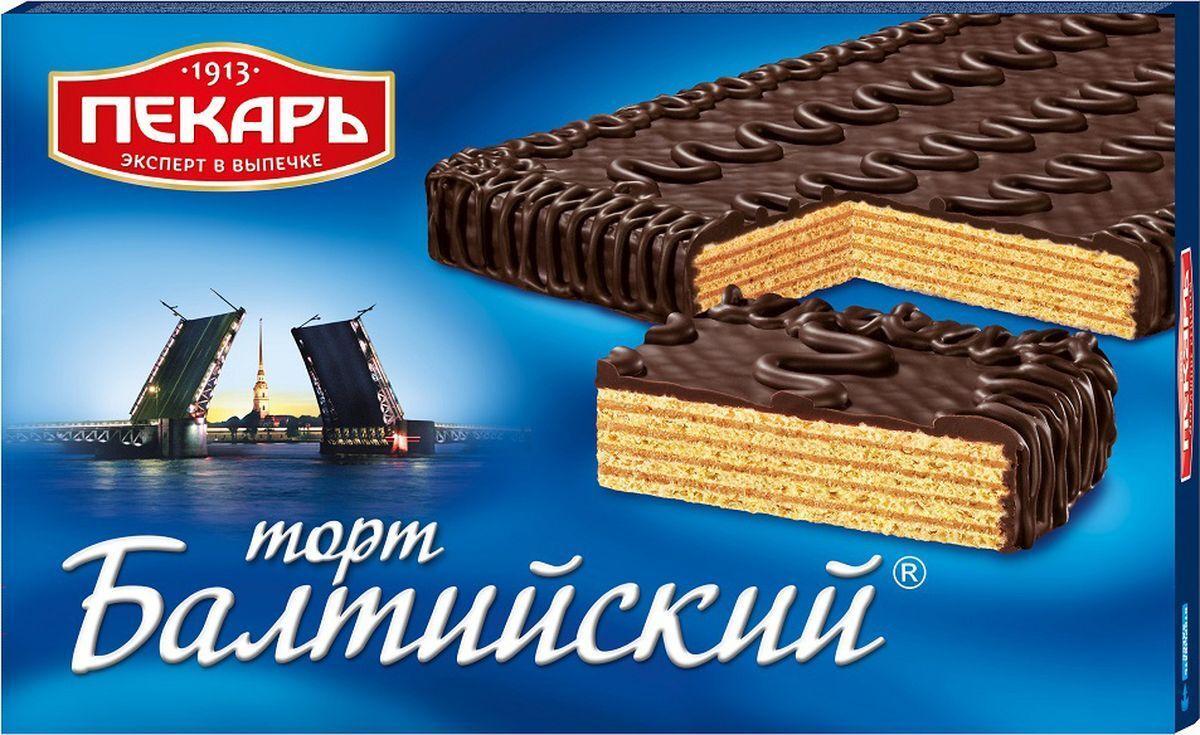 Торт Пекарь Балтийский 320 гр., картон
