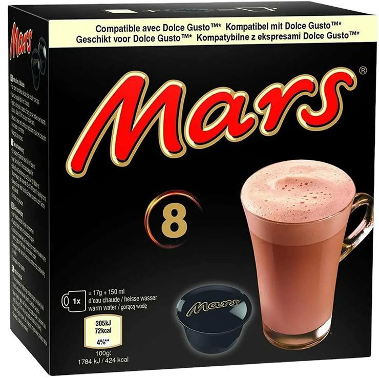 Горячий шоколад Dolce Gusto Mars в капсулах  120 гр., картон