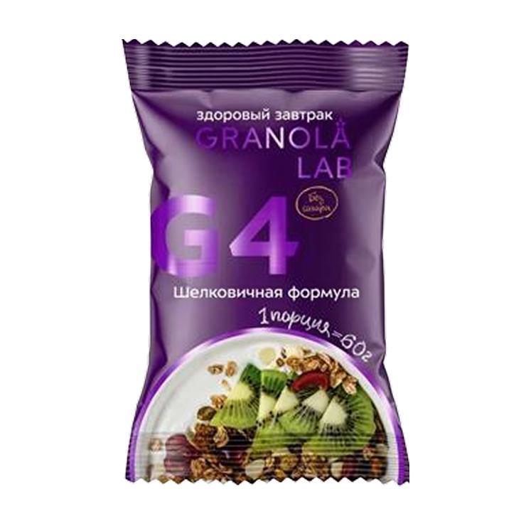 Гранола Granola.lab G4 шелковичная формула 60 гр., флоу-пак