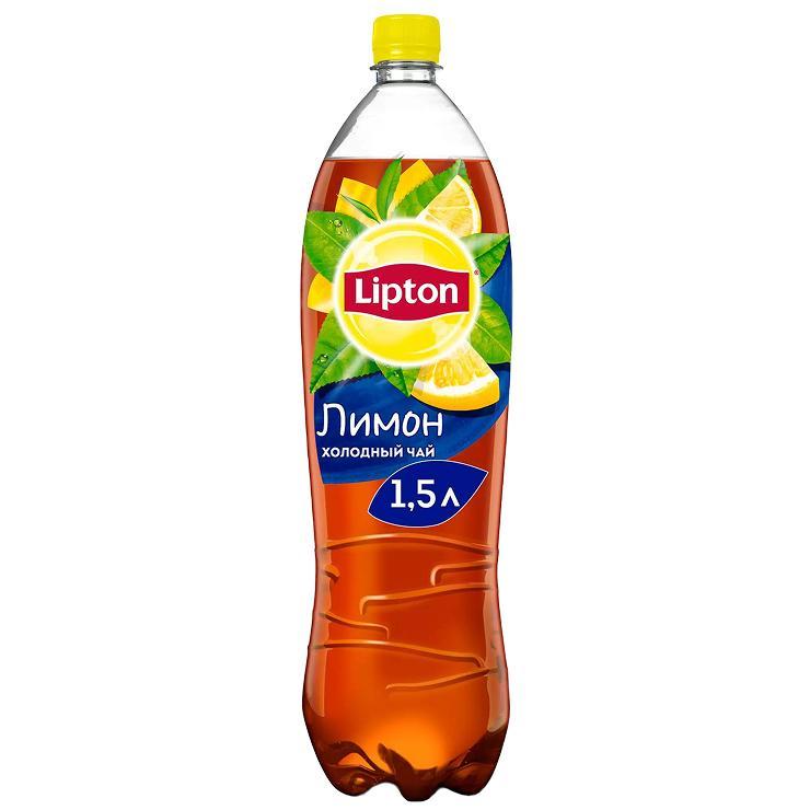 Чай холодный Lipton лимон 1.5 л., ПЭТ