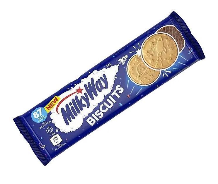 Печенье Milky Way Biscuits 108 гр., флоу-пак