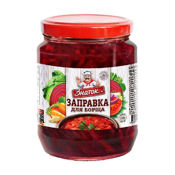 Заправка для борща Знаток 500 гр., стекло