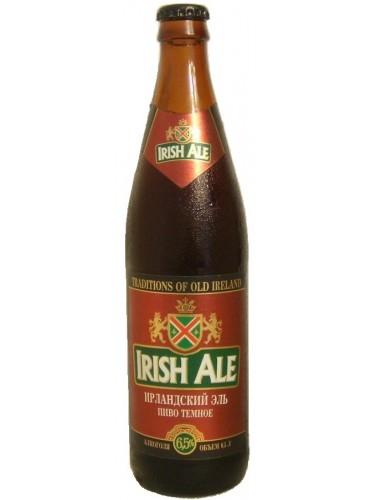 Пиво Бочкари Irish Ale темное фильтрованное непастеризованное 6,5% 500 мл., стекло