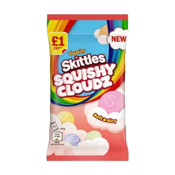 Драже Skittles cloud pouch fruits 70 гр., флоу-пак