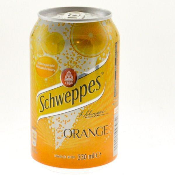 Газированный напиток Schweppes Orange 330 мл., ж/б