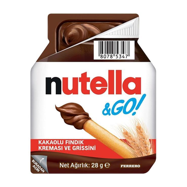Паста шоколадная Nutella & Go палочки 28 гр., пластиковая упаковка