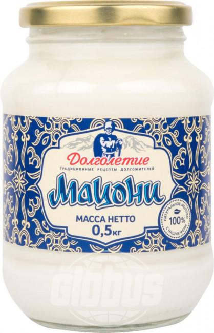 Продукт кисломолочный Мацони Долголетие 3,6-4,2% 500 мл., стекло