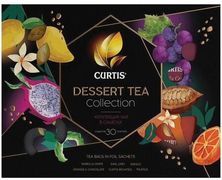 Чай Curtis Dessert Tea Collection ассорти 30 пакетиков 60 гр., картон