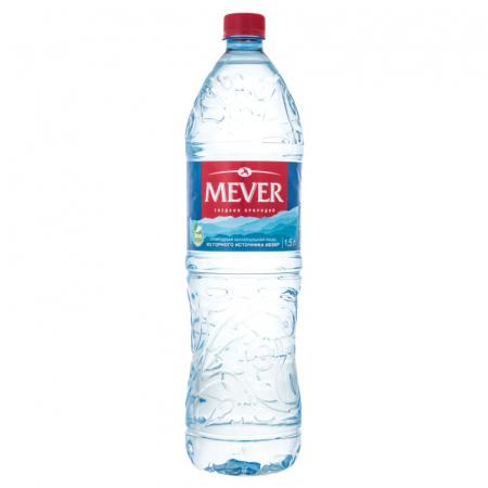 Вода негазированная Mever 1,5 л., ПЭТ