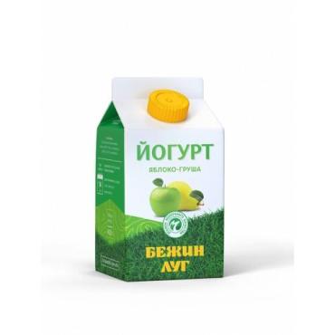 Йогурт 2,5% Бежин Луг Яблоко-Груша, 450 гр., тетра-пак