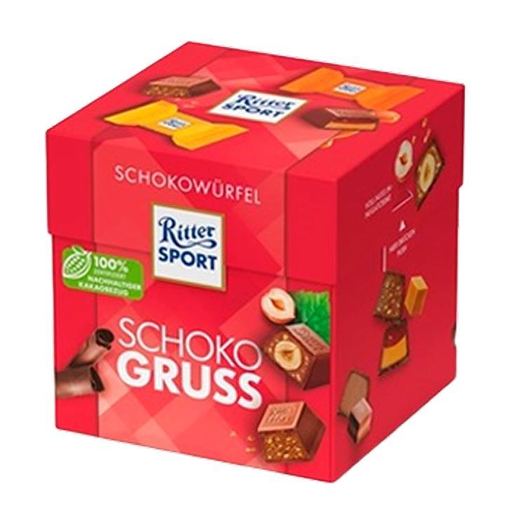 Конфеты Ritter Sport Schoko Gruss 176 гр., картон