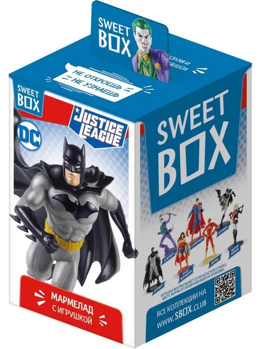 Мармелад с игрушкой Sweet Box Batman 10 гр., картон