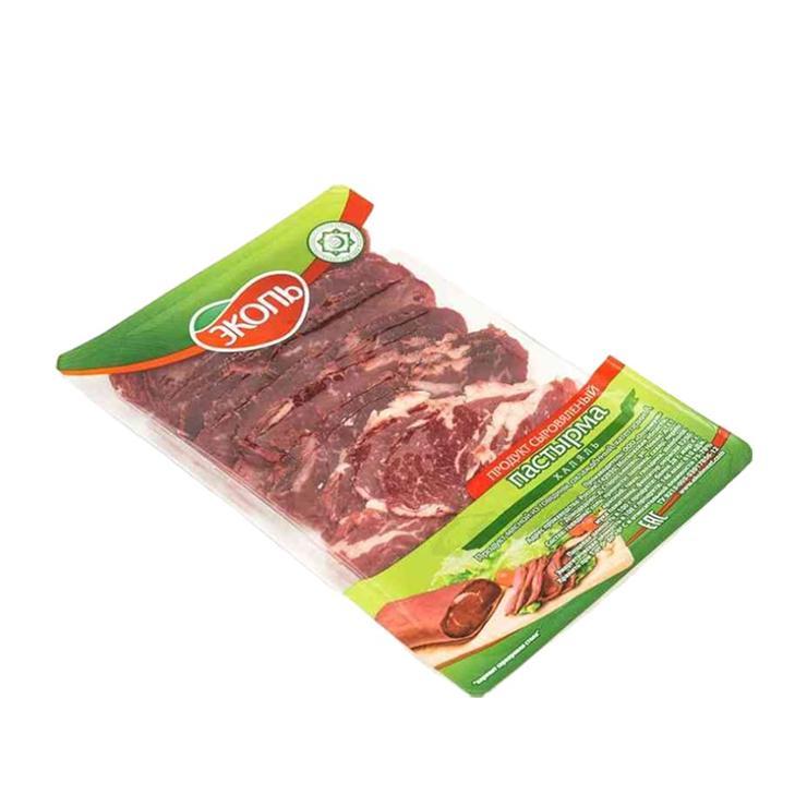 Пастырма Эколь из говядины сыровяленая Халяль 3 кг., вакуум