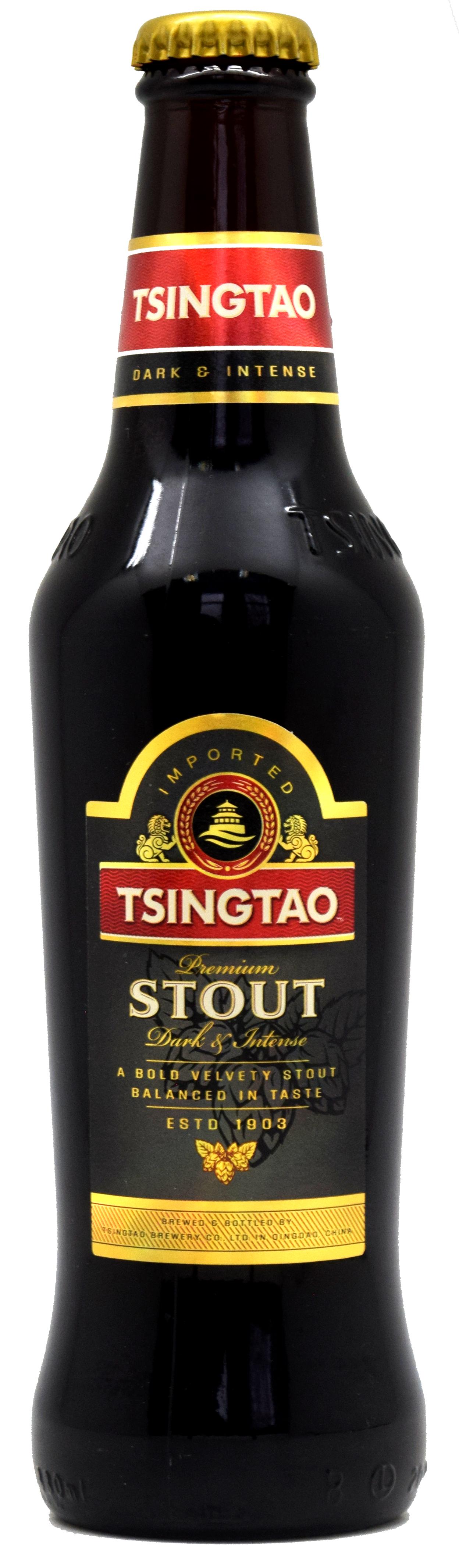 Пиво Tsingtao Premium Stout темное фильтрованное 7,5% 330 мл., стекло