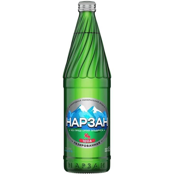 Вода газированная Нарзан 500 мл., стекло