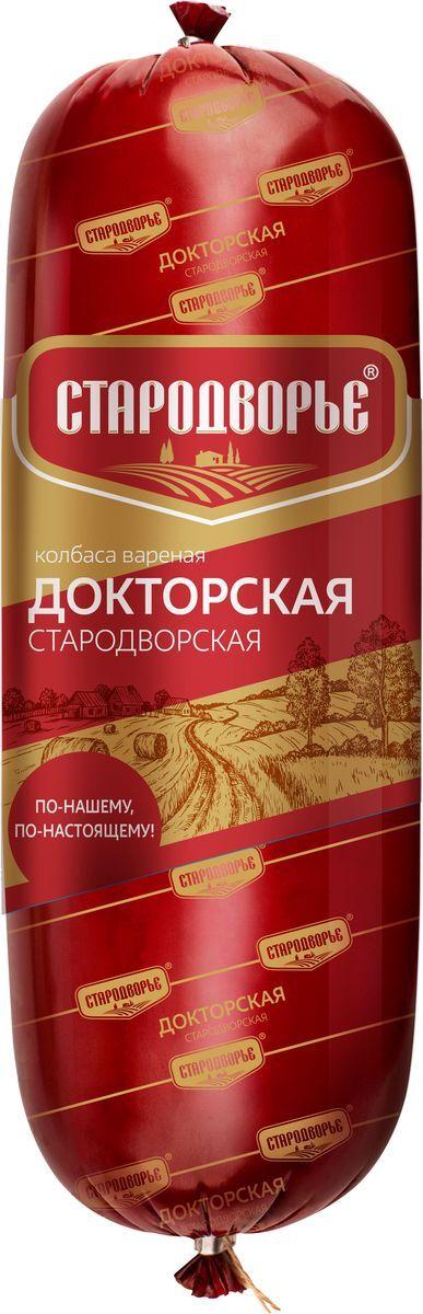Колбаса Докторская стародворская, вареная, Стародворские Колбасы, 500 гр., оболочка