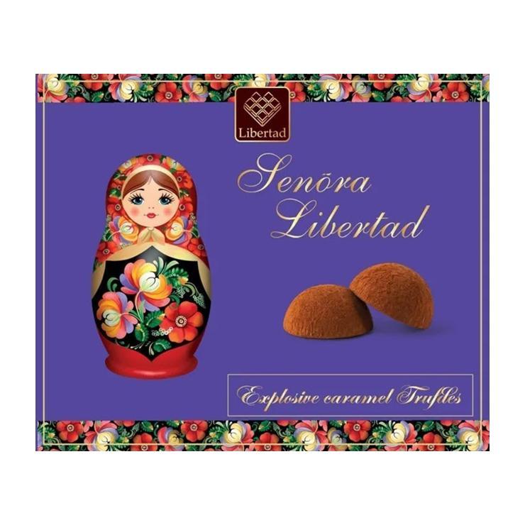 Конфеты Libertad Senora Libertad трюфели взрывная карамель 120 гр., картон