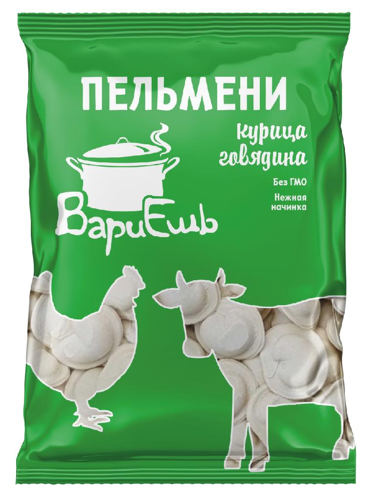 Пельмени ВариЕшь с курицей и говядиной 700 гр., флоу-пак