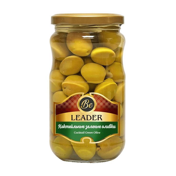 Коктейль из зеленых оливок Be Leader 365 гр., стекло