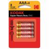 Батарейки Kodak heavy duty R03-4BL 4 шт., блистер