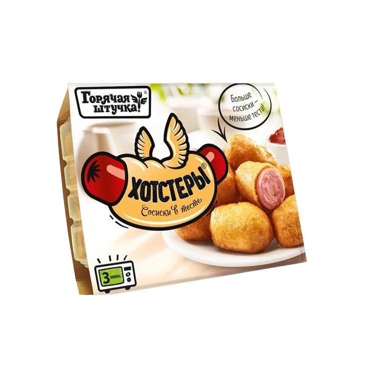 Хотстеры Горячая штучка замороженные 250 гр., картон